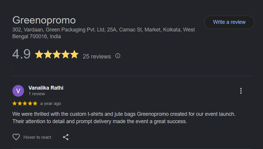 Greenopromo Reviews